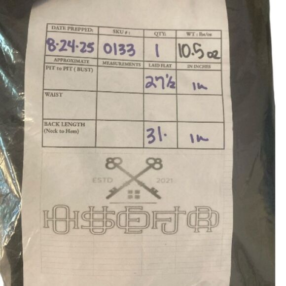 SHEIN Black and White Plaid Sweater// 2XL - Picture 7 of 7